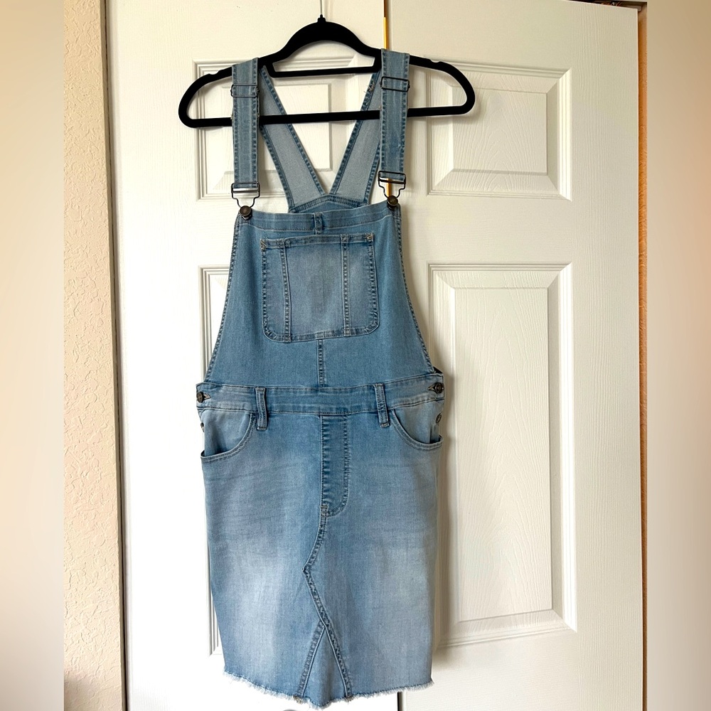Maurices Blue Jeans Overall Dress Size XL